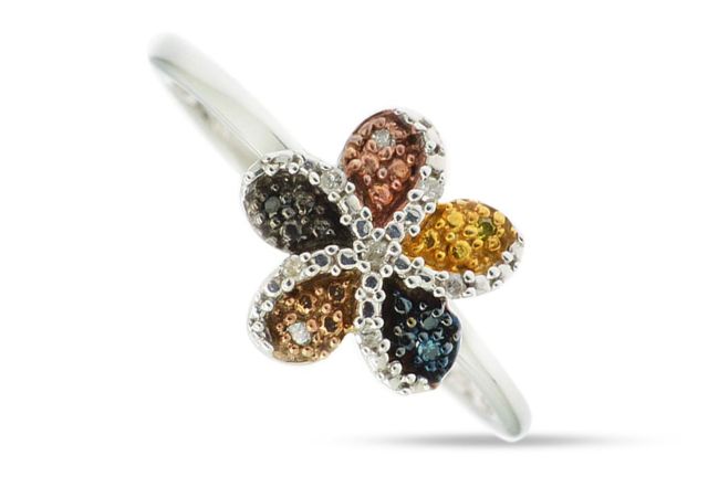 Rhodium Plated Sterling Silver