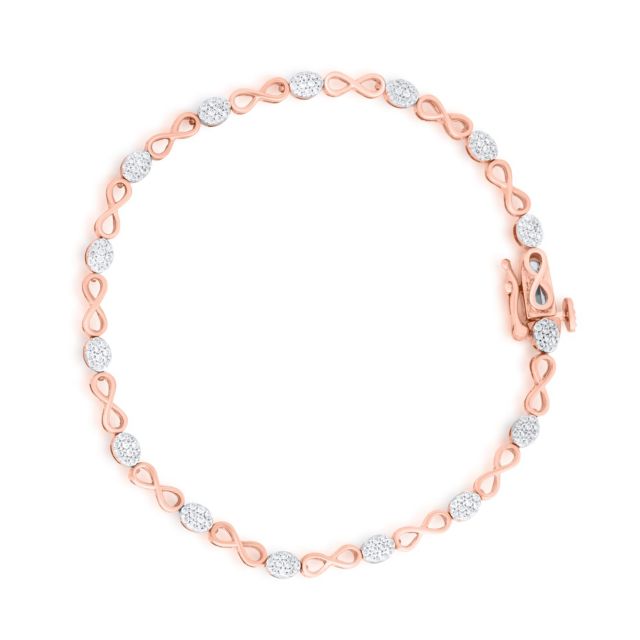 Rose Gold Plated Sterling Silver