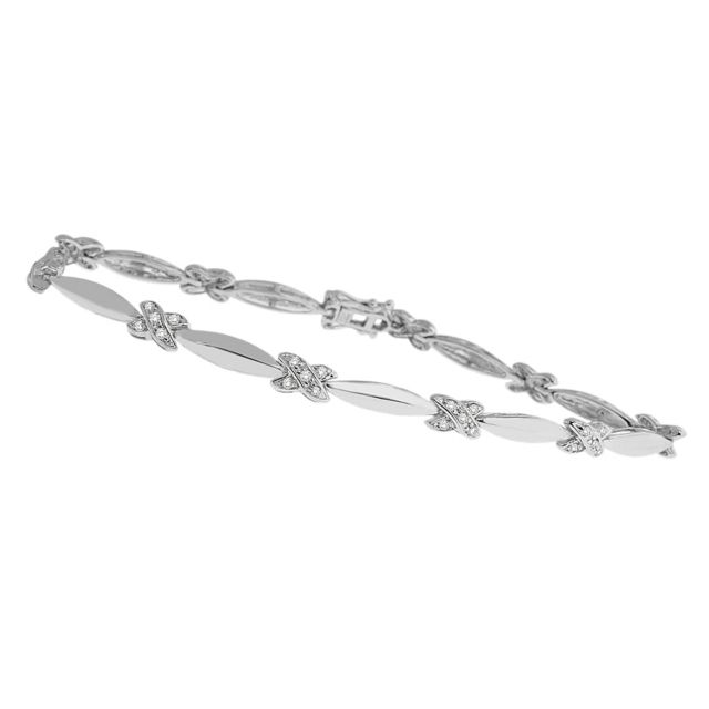 Rhodium Plated Sterling Silver