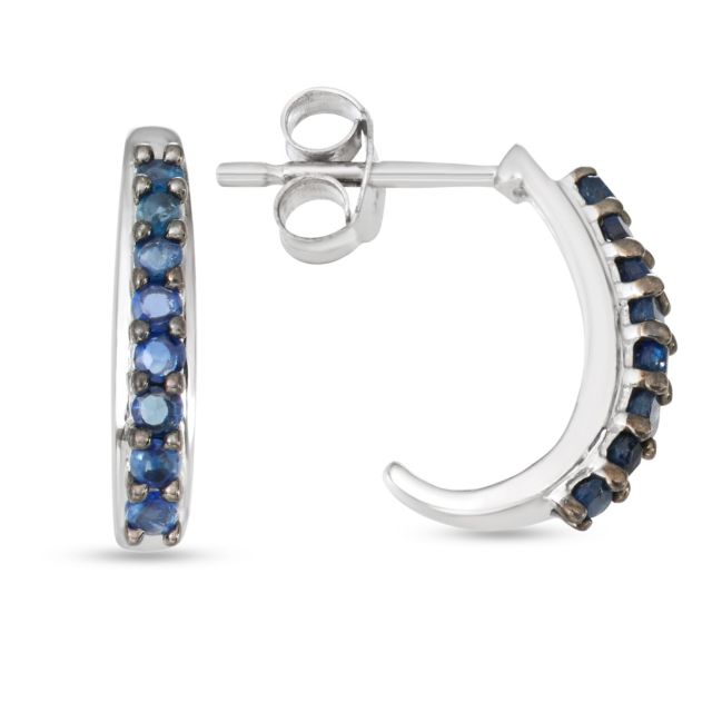 Rhodium Plated Sterling Silver