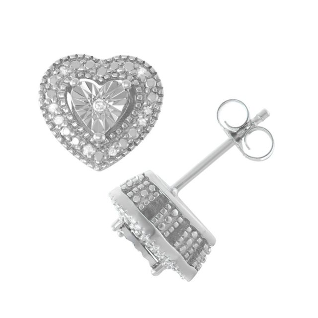 Rhodium Plated Sterling Silver