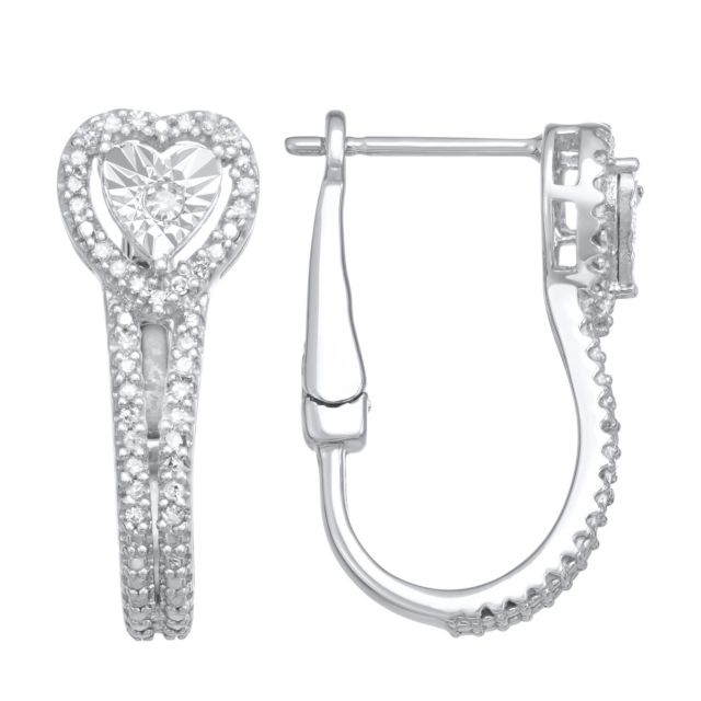 Rhodium Plated Sterling Silver