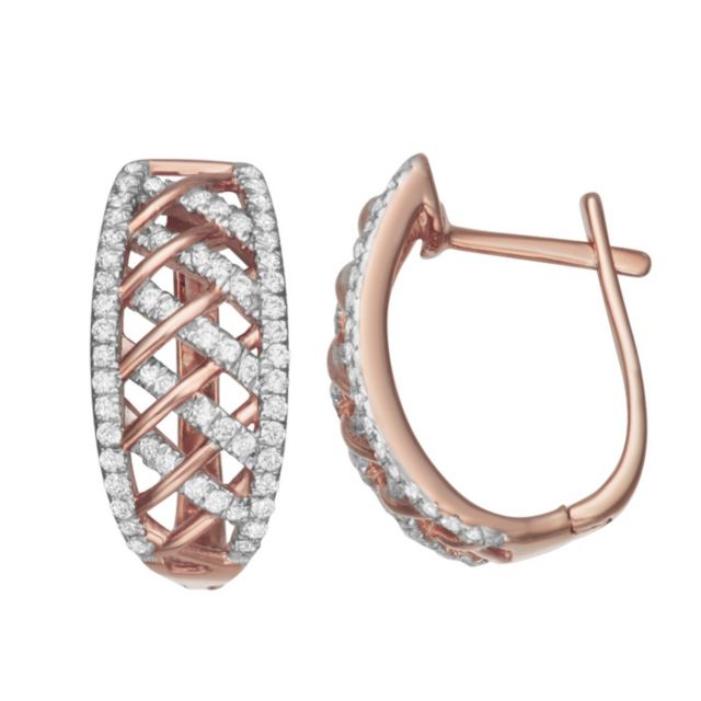 Rose Gold Plated Sterling Silver