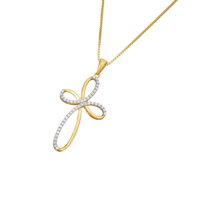 Yellow Gold Plated Sterling Silver