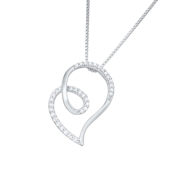 Rhodium Plated Sterling Silver