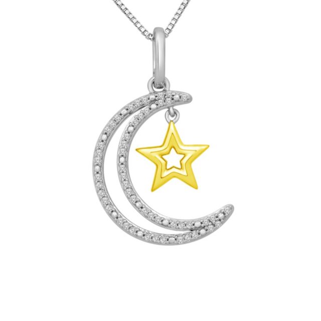 Sterling Silver with yellow plating