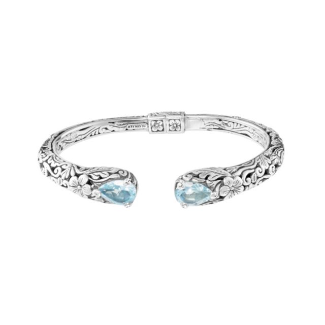 Silver/Blue