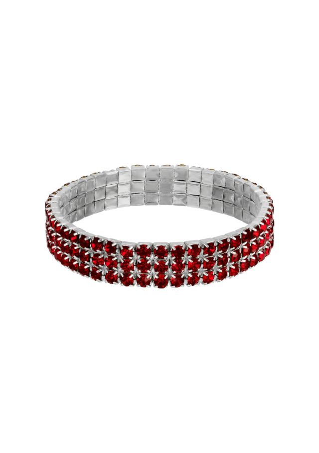 Silver/Red