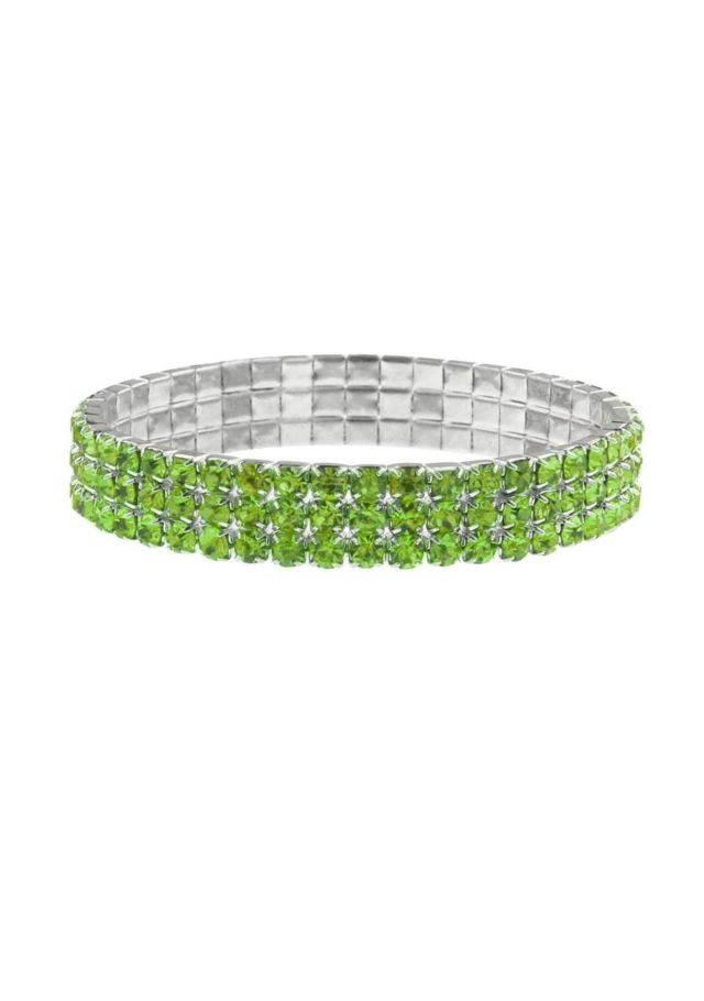 Silver/Green