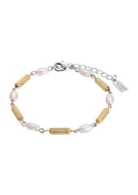 Silver And Gold Tone Bracelet