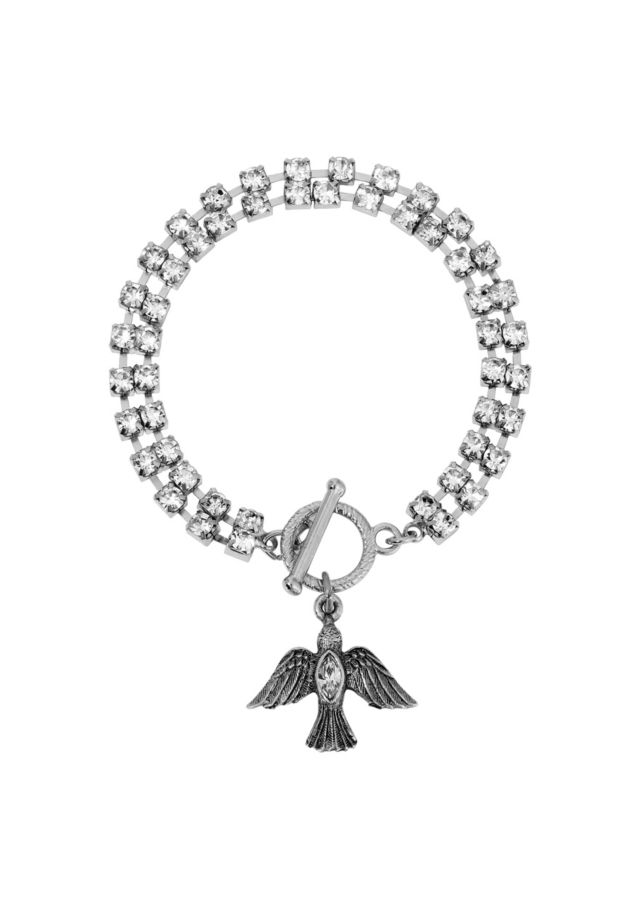 Silver/Crystal