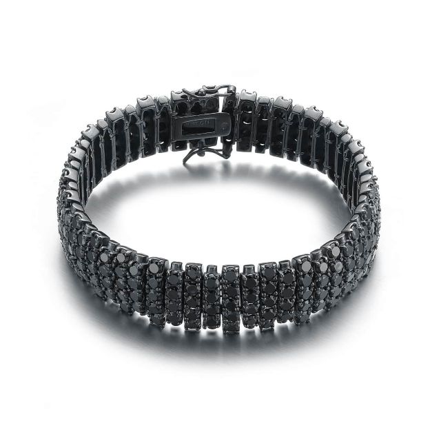 Silver/Black