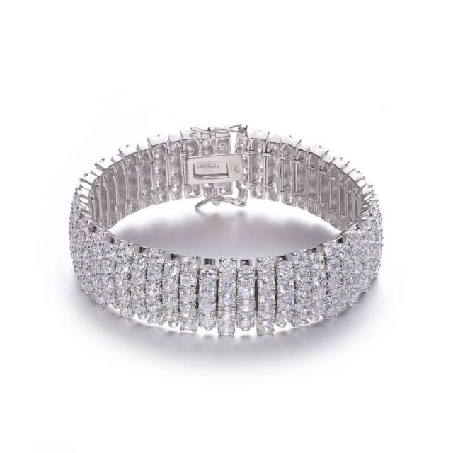 Silver/Crystal