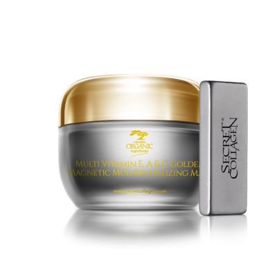 Multi Vitamin E, A & C Golden Magnetic Mud Revitalizing Mask