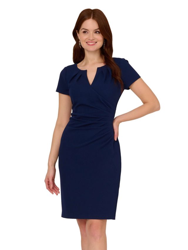 NAVY SATEEN