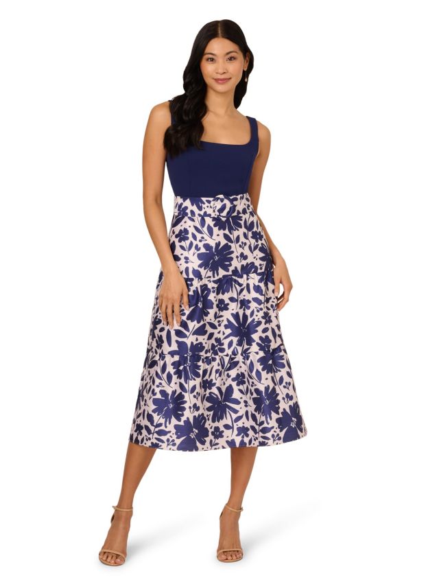 NAVY/IVORY