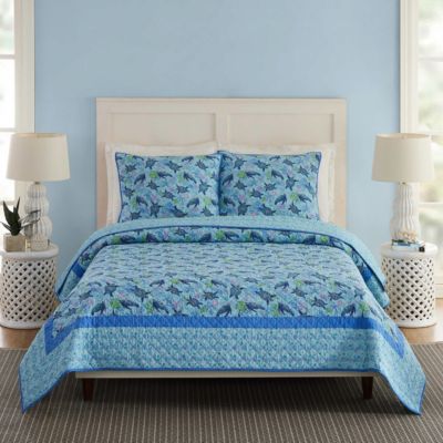 Turtle Dream Cotton Quilt Set