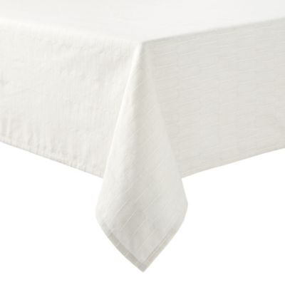 MARTHA STEWART Honeycomb Modern Farmhouse Charcoal Grey Tablecloth