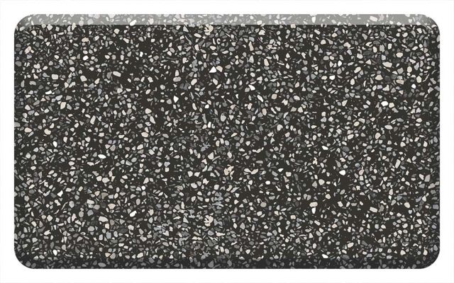 Terrazo Tile Black