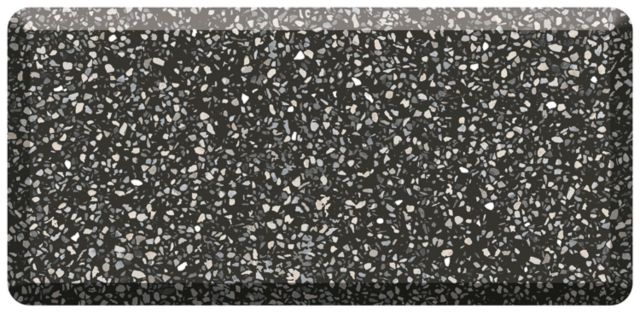 Terrazo Tile Black