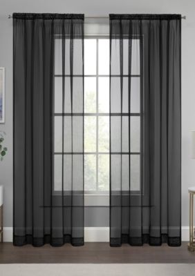 Livia Sheer Rod Pocket Curtain Panel