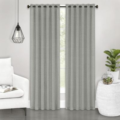 Bedford Front Tab Window Curtain Panel