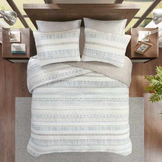 Taupe/Blue