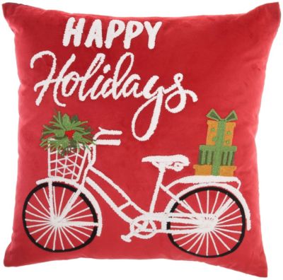 Holiday Bike Pillow