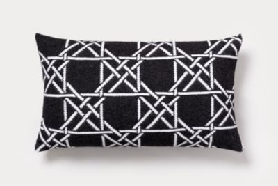 Lattice Work Decorative Pillow