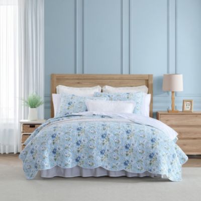 Peony Garden 100% Cotton Quilt-Sham Set