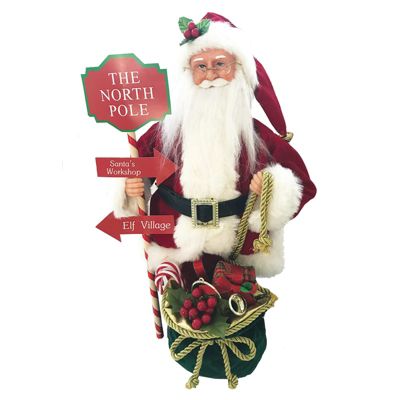 15 inch North Pole Santa III