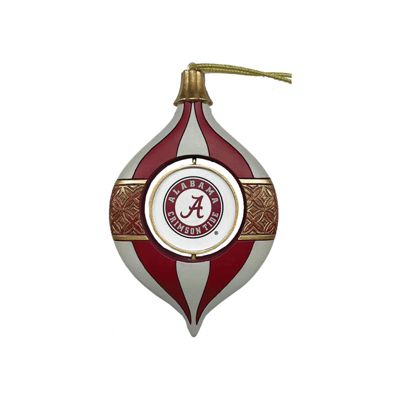 5.5 inch Alabama Spinning Bulb Ornament
