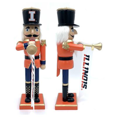 14 inch Illinois Bugler Nutcracker