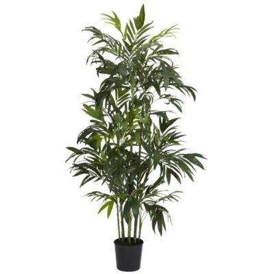 6-Foot Bamboo Palm Silk Tree