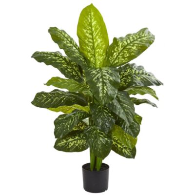 42-Inch Dieffenbachia Artificial Plant (Real Touch)