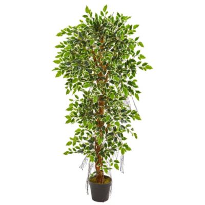 5-Foot Elegant Ficus Artificial Tree