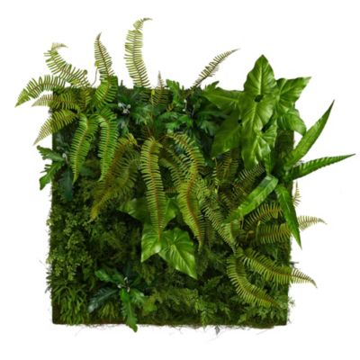 40-Inch x 40-Inch Forest Artificial Living Wall
