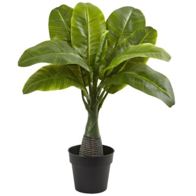 16-Inch Mini Banana Artificial Plant