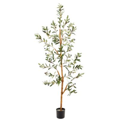 4.5-Foot Olive Artificial Tree