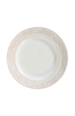 Blenheim Oak Dinner Plate - Whitewash