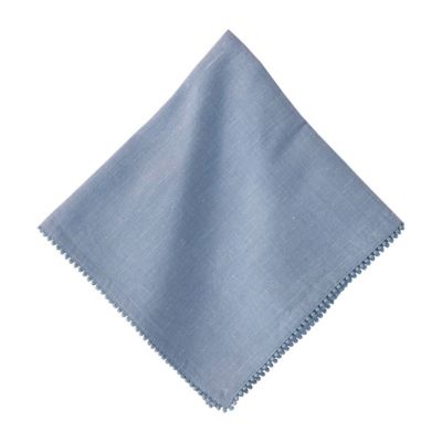 Berry Trim Chambray Napkin