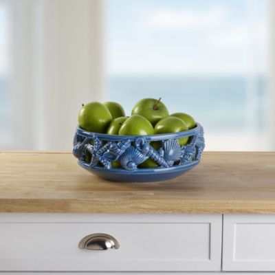 Coastal Home 11.5-in Medium Serving Bowl, Blue