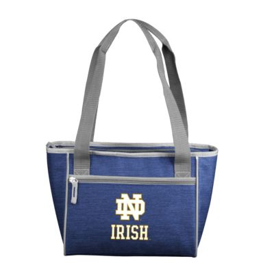 Notre Dame Fighting Irish NCAA Notre Dame Crosshatch 16 Can Cooler Tote