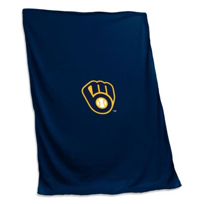 MLB Milwaukee Brewers Sweatshirt Blanket