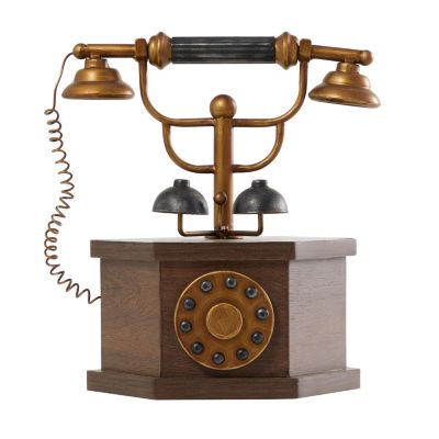 Vintage Wooden Telephone