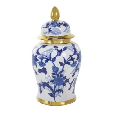 Transitional Ceramic Decorative Jars