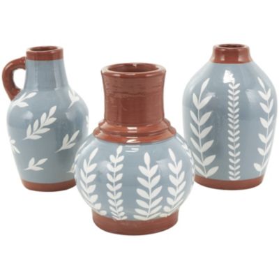 Tuscan Ceramic Vase - Set of 3