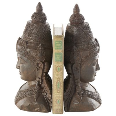 Bohemian Resin Bookends - Set of 2