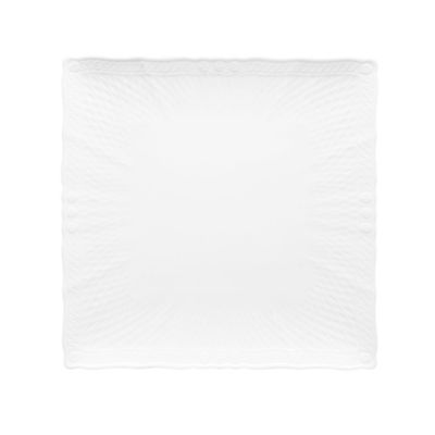 Cher Blanc Square Salad Plate, 7-1/2"