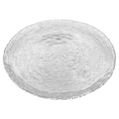 Hammock Glass Round Platter, 14-1/2"